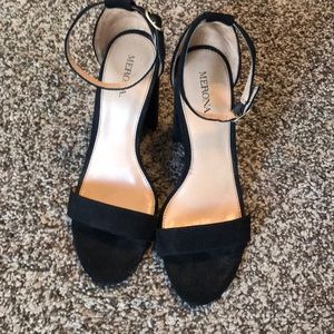 Merona chunky heels